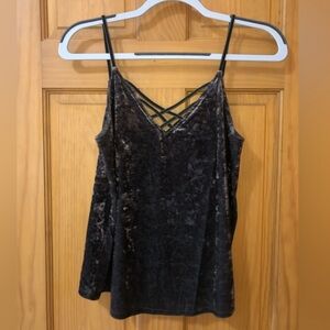 Women’s American Eagle Green Velvet Tank size Medium